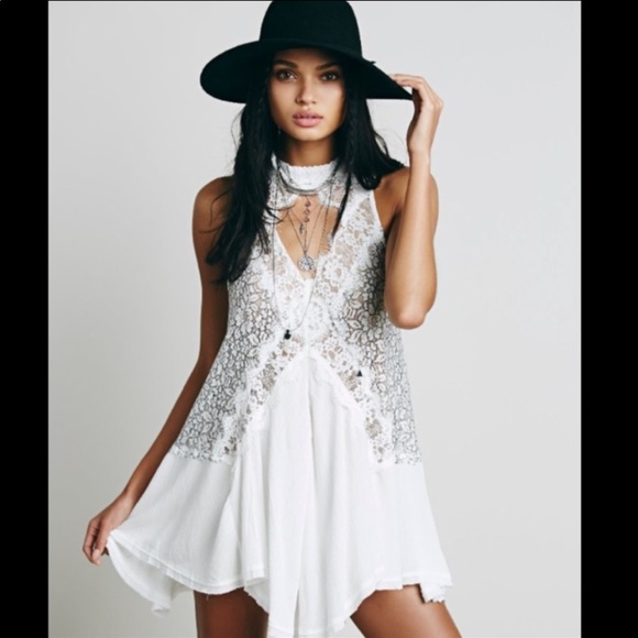 Amazing boho lace choker dress - Picture 1 of 8